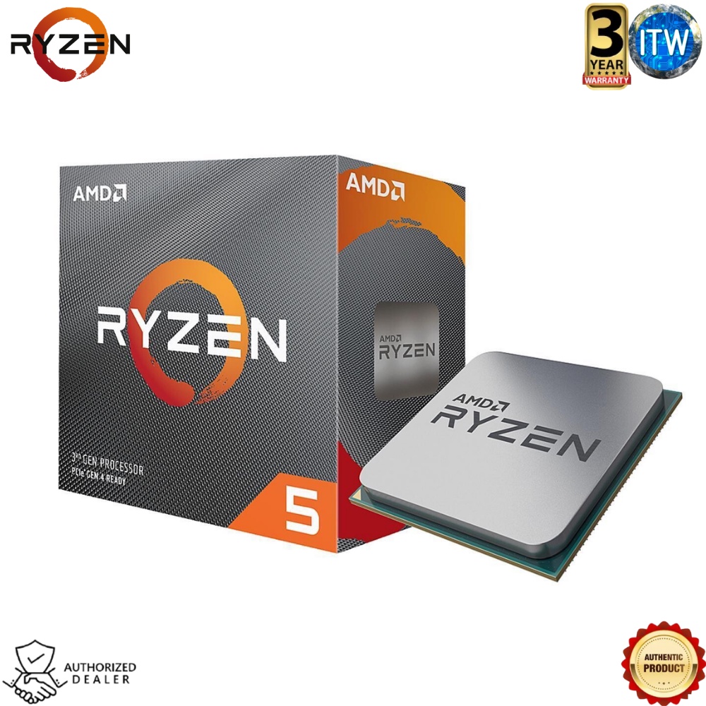AMD Ryzen™ 5 5600 - 6-Core 12-Threads socket AM4, 3.6 GHz up to 4.2 GHz Desktop Processor