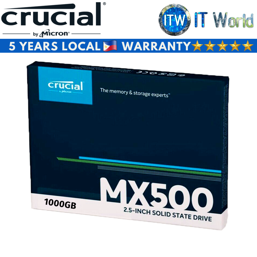 Crucial MX500 3D NAND SATA 2.5&quot; 7mm Internal SSD (1TB))