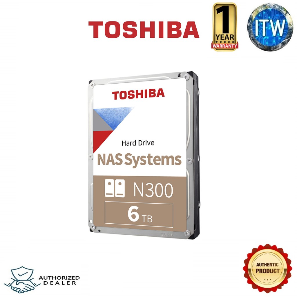 Toshiba N300 NAS 3.5&quot; Internal Hard Drive 7200 RPM 256MB SATA