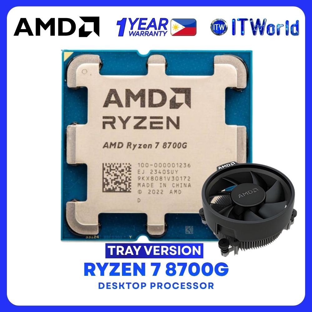 AMD Ryzen 7 8700G 8Cores 16Threads Desktop Processor - Tray Type