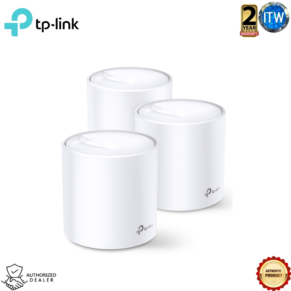 TP-Link Deco X20 | AX1800 Whole Home Mesh Wi-Fi 6 System (Deco X20 3-Pack)