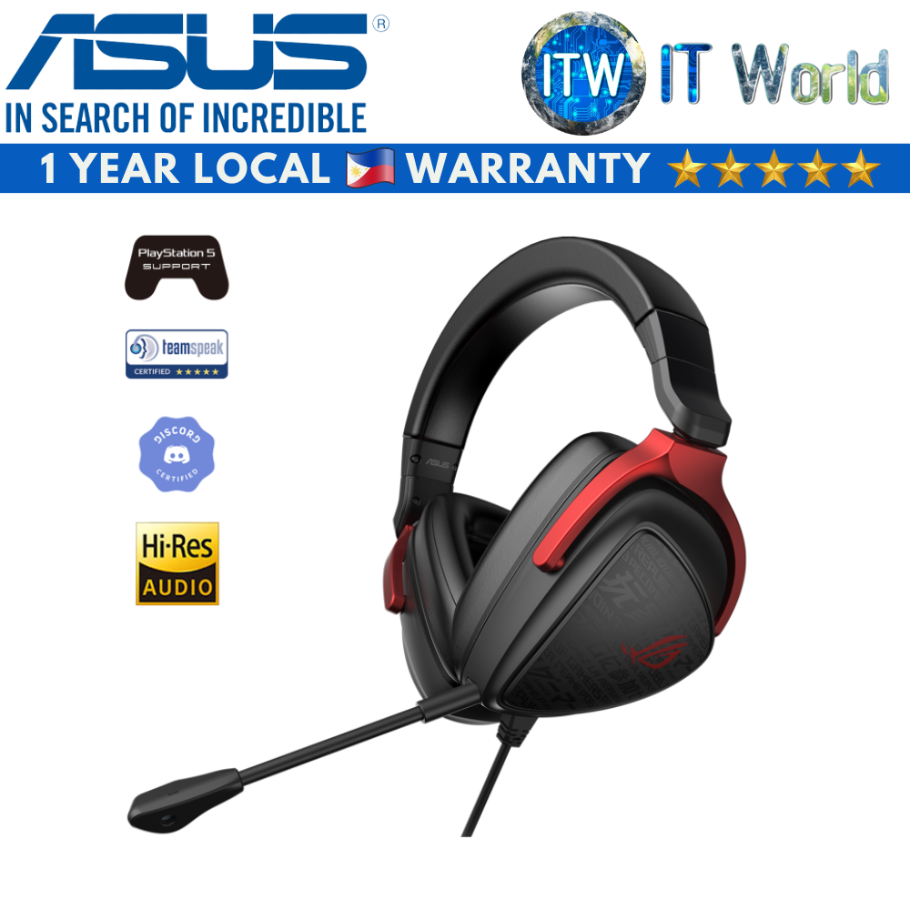 ASUS ROG Delta S Core Lightweight Black Gaming Headset