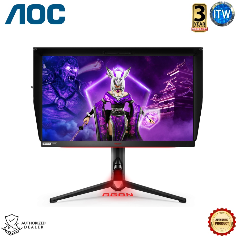 ITW | AOC Agon Pro AG254FG 24.5&quot; 1920x1080, 360Hz, IPS, 1ms (GTG) Gaming Monitor (AG254FG/71)
