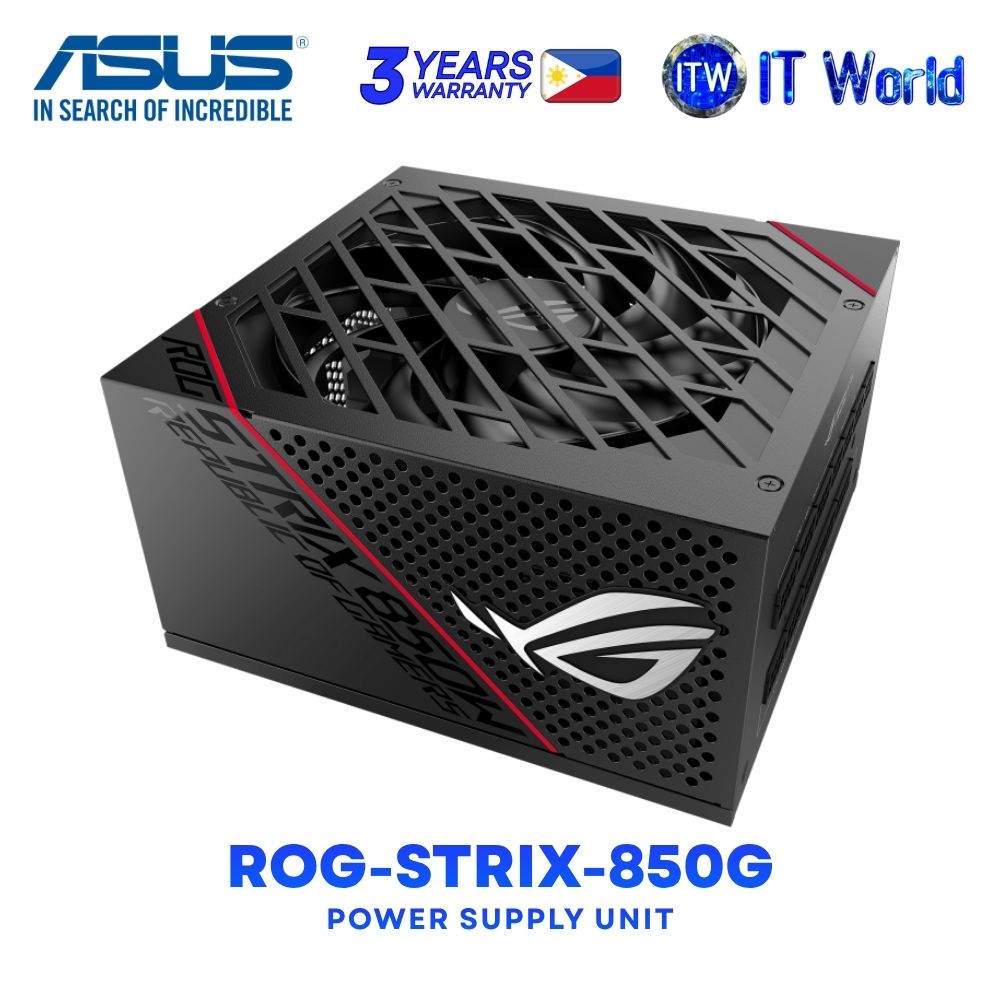 ASUS ROG Strix 850W 80+ Gold Active PFC Fully Modular Power Supply Unit ROG-STRIX-850G