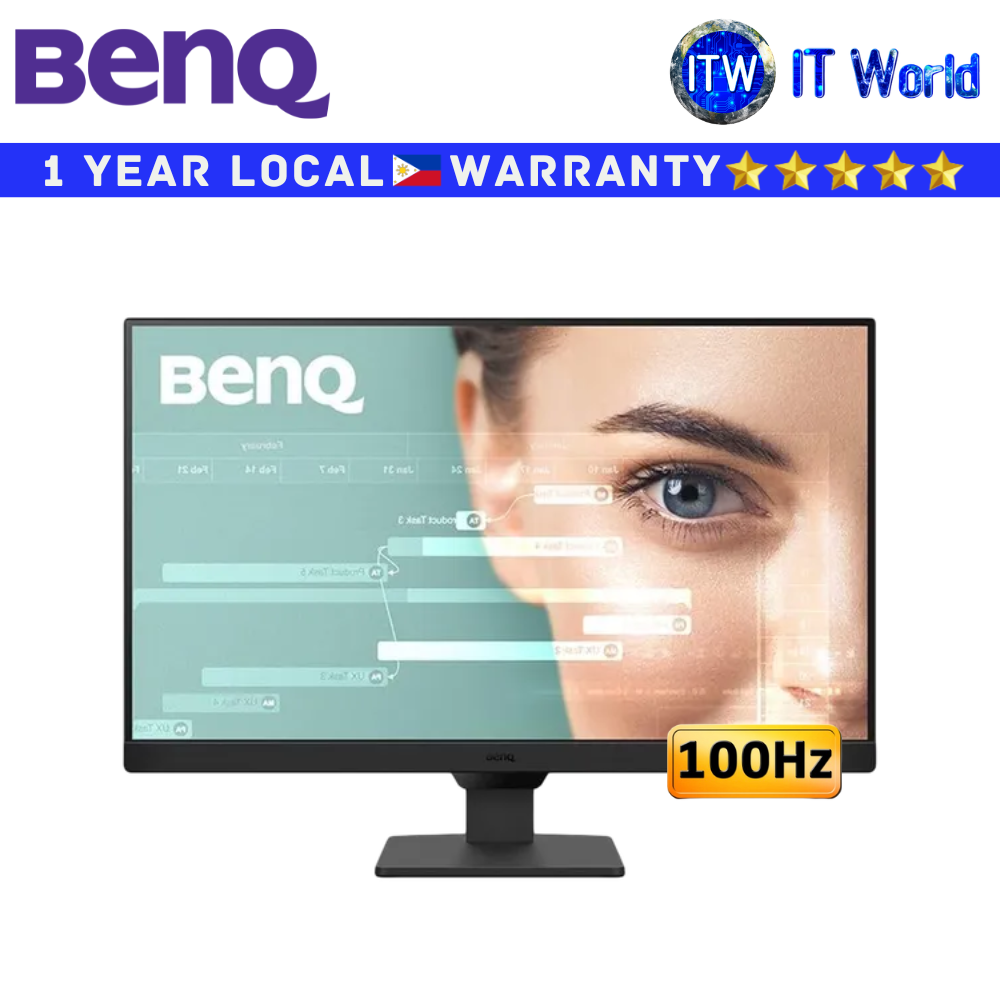 BenQ Monitor GW2790 27" 1920x1080 FHD / 100Hz / IPS / 5ms GTG / Anti-Glare / Flicker-free | itw