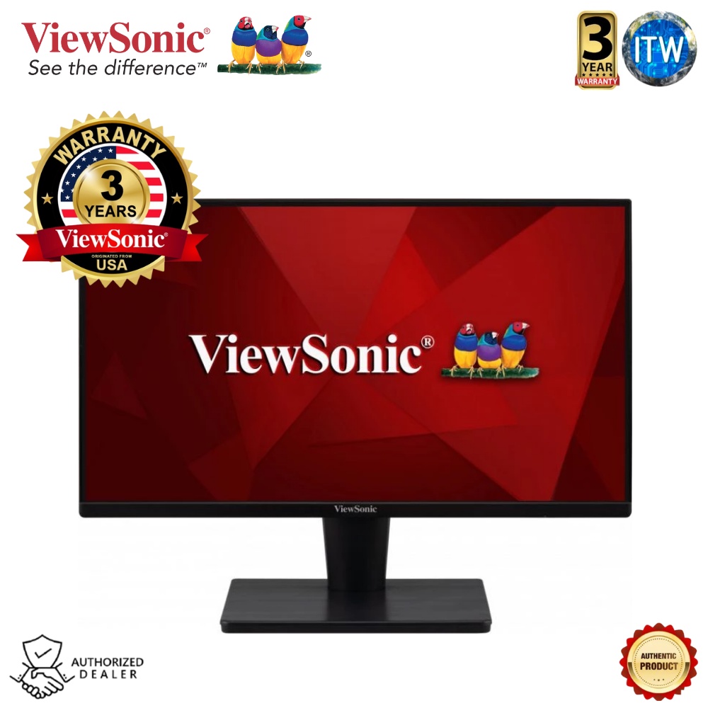 Viewsonic VA2215-MH 22&quot; 1920x1080(FHD), 75Hz, VA, 4ms, Flicker-Free w/ Dual 2W Speaker Monitor