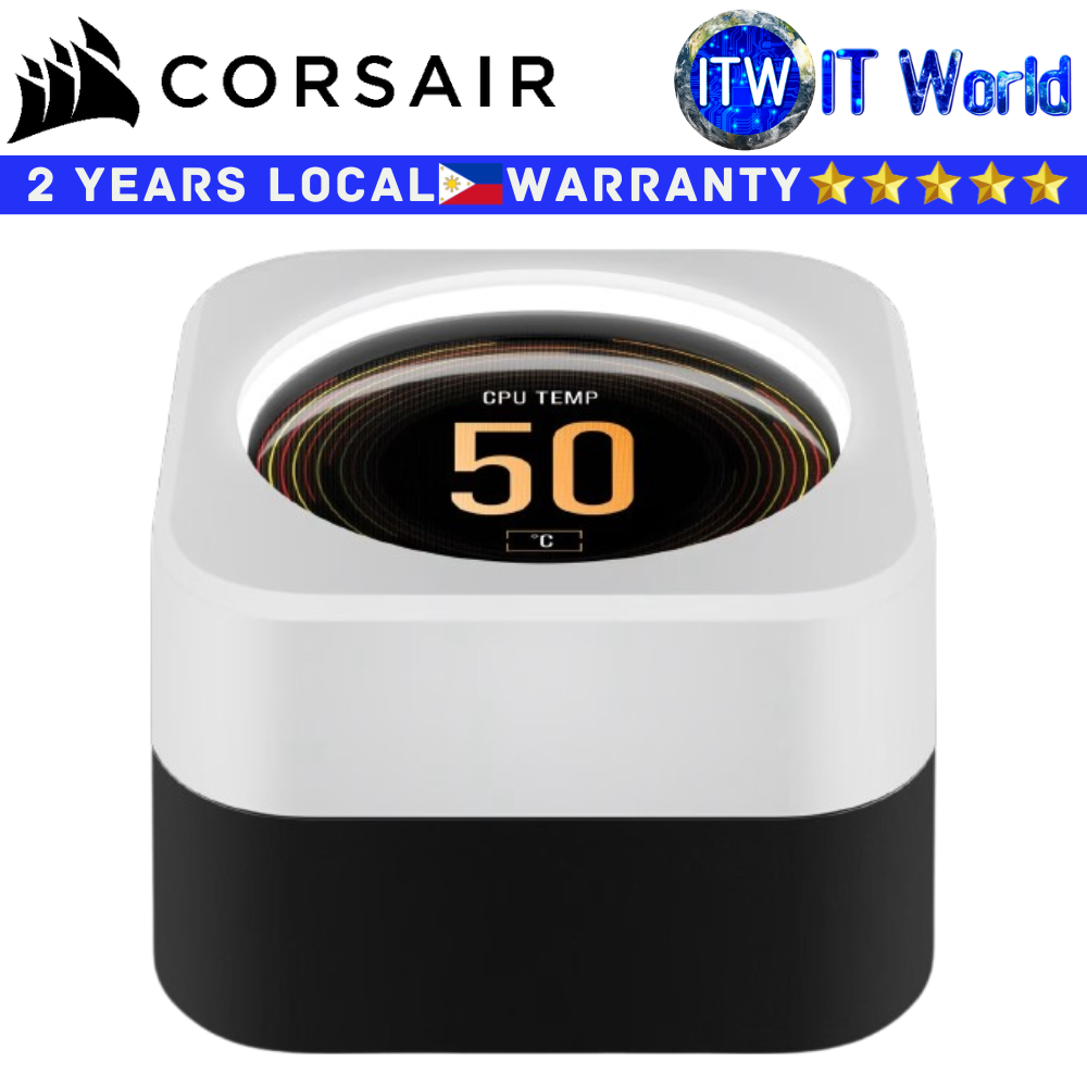 Itw | Corsair iCUE ELITE CPU Cooler LCD Display Upgrade Kit (Black | White)