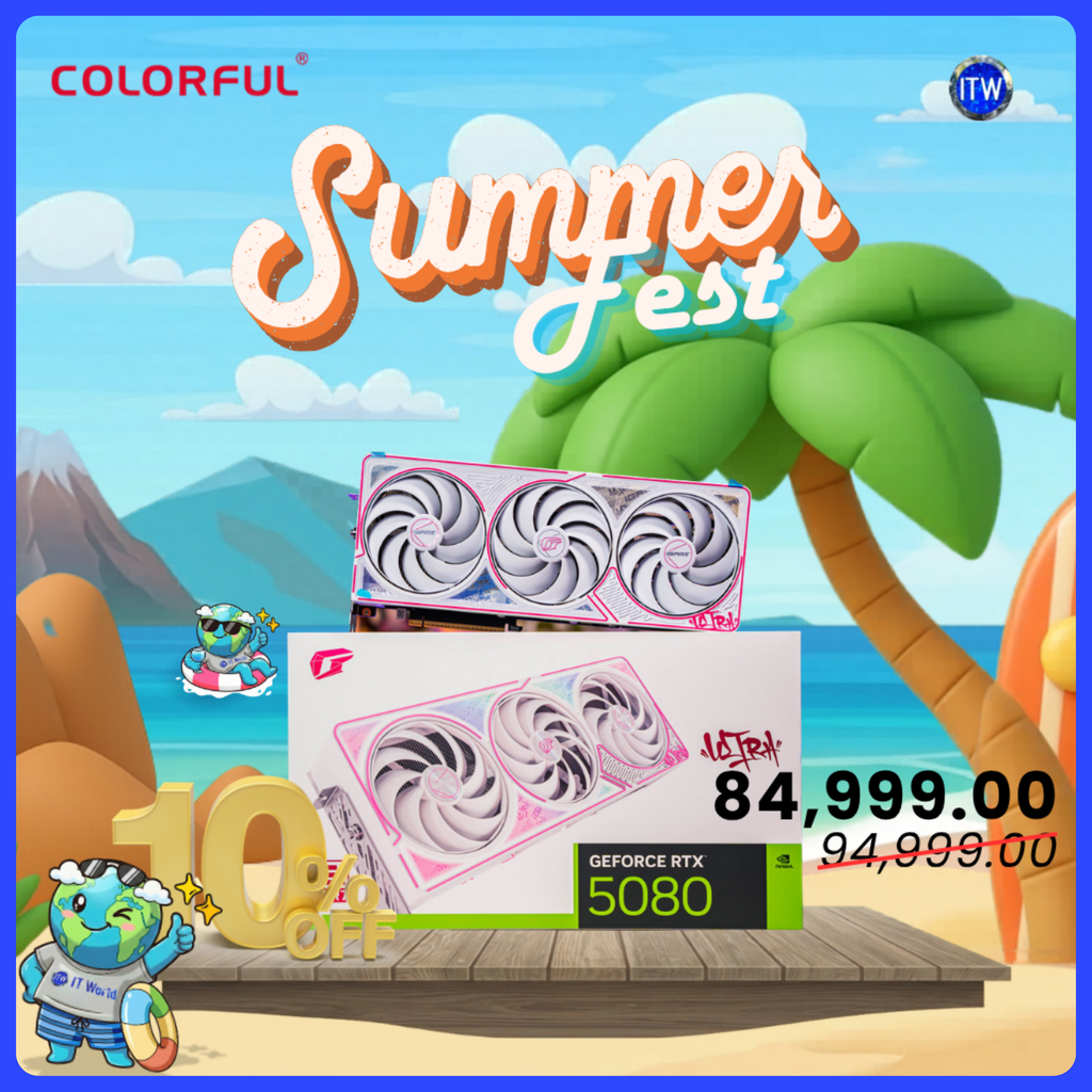 Colorful iGame RTX 5080 Ultra W OC 16GB GPU - GDDR7 / 256bit / 30Gbps / 16pin Graphics Card 