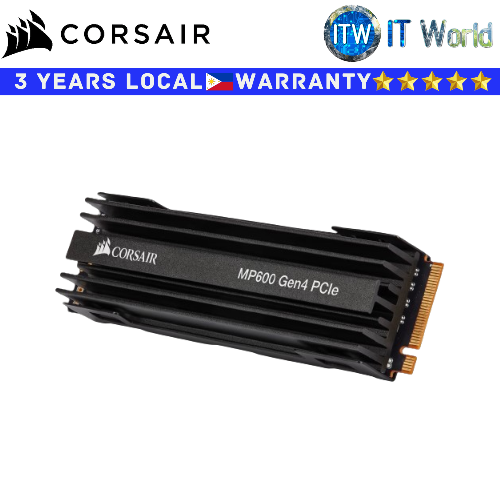 Corsair MP600 1TB NVMe M.2 Internal SSD PCIe Gen 4 High Speed Solid State Drive for Laptop & Desktop CSSD-F1000GBMP600 itw