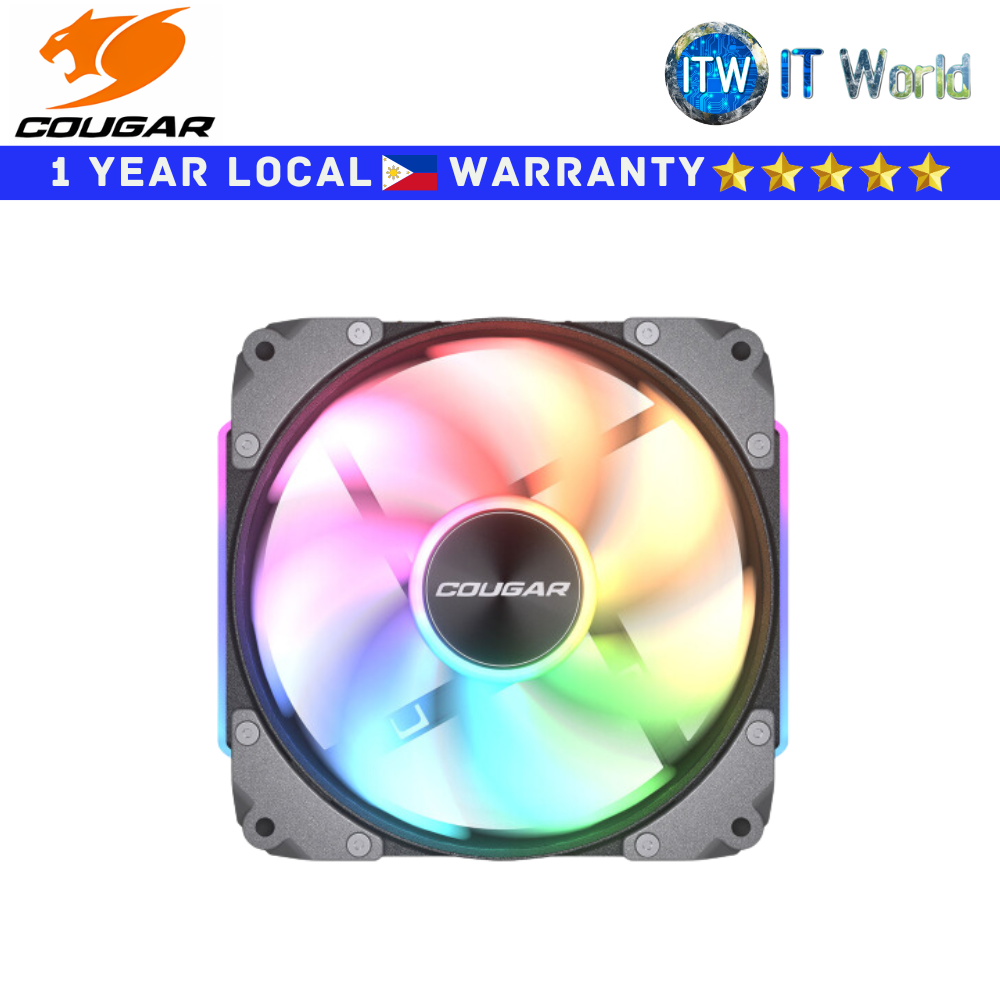 Cougar PC Fan Apolar 120 ARGB Single Fan Black