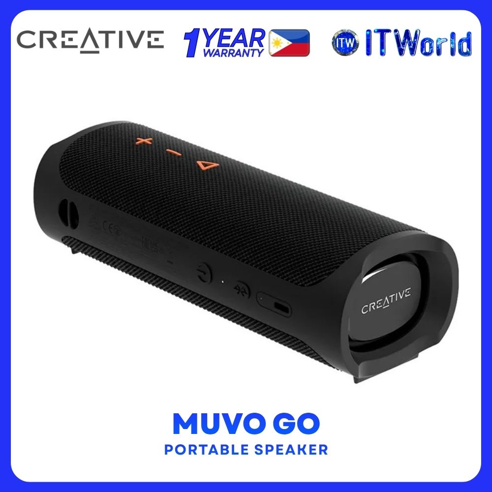 Creative Muvo Go Portable Waterproof Bluetooth 5.3 Speaker