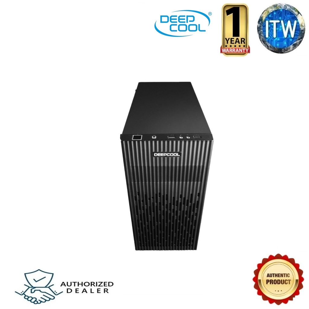 DEEPCOOL MATREXX 30 Tempered Glass Mini-Tower Micro-ATX PC Case