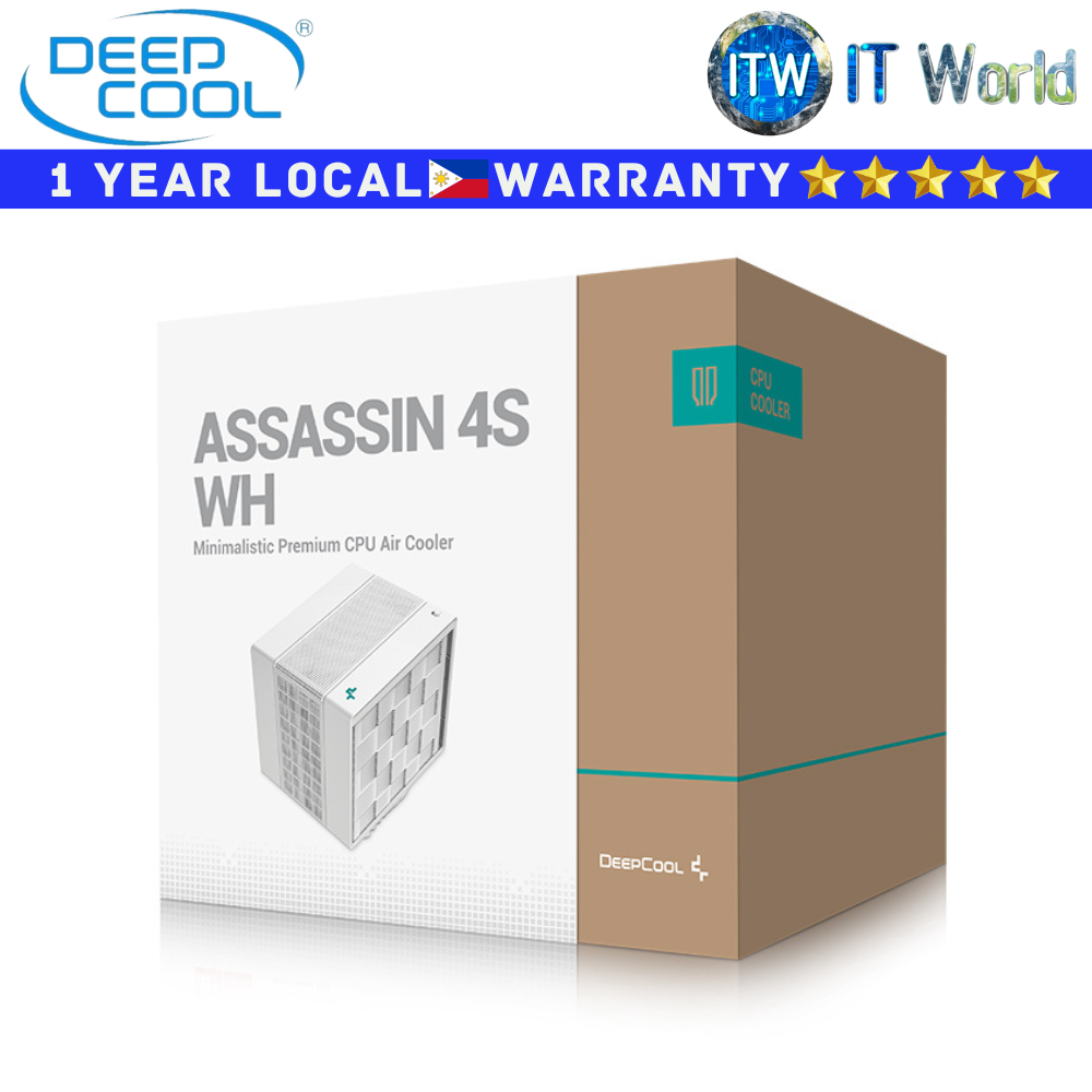 Deepcool CPU Cooler PC Fan CPU Fan PC Fan PC Cooling Assassin 4S White (R-ASN4S-WHGPMN-G)