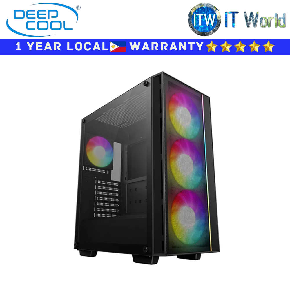 Deepcool Computer Case MATREXX 55 MESH V4 Black (R-MATREXX55-BKAGA4-G-4)