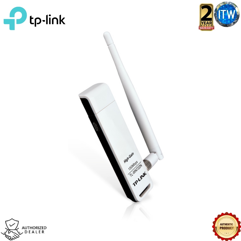 TP-Link TL-WN722N - 150Mbps High Gain Wireless USB Adapter (TL-WN722N)