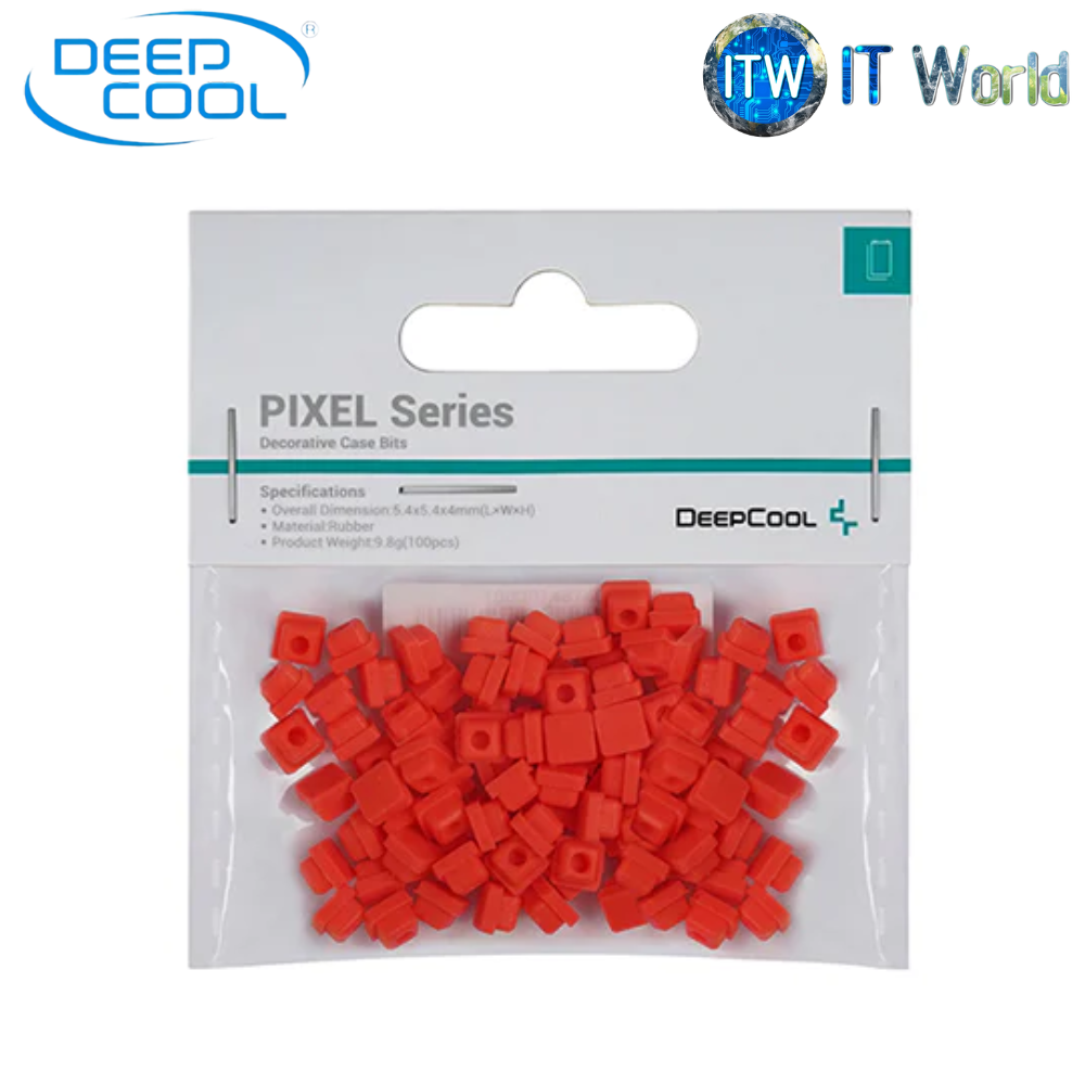 Deepcool Pixel Series Silicon Bits Red (R-PIXEL-RD100-G-1)