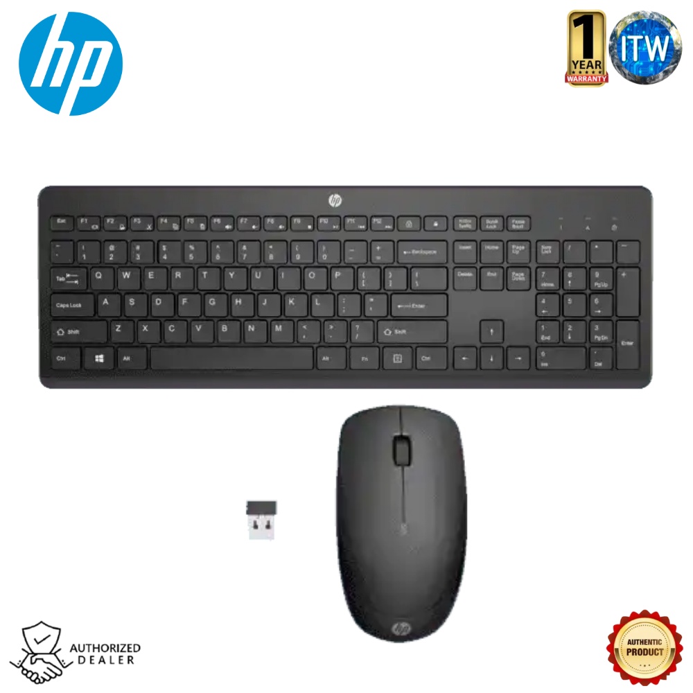 HP 230 Wireless Mouse and Keyboard Combo (18H24AA)