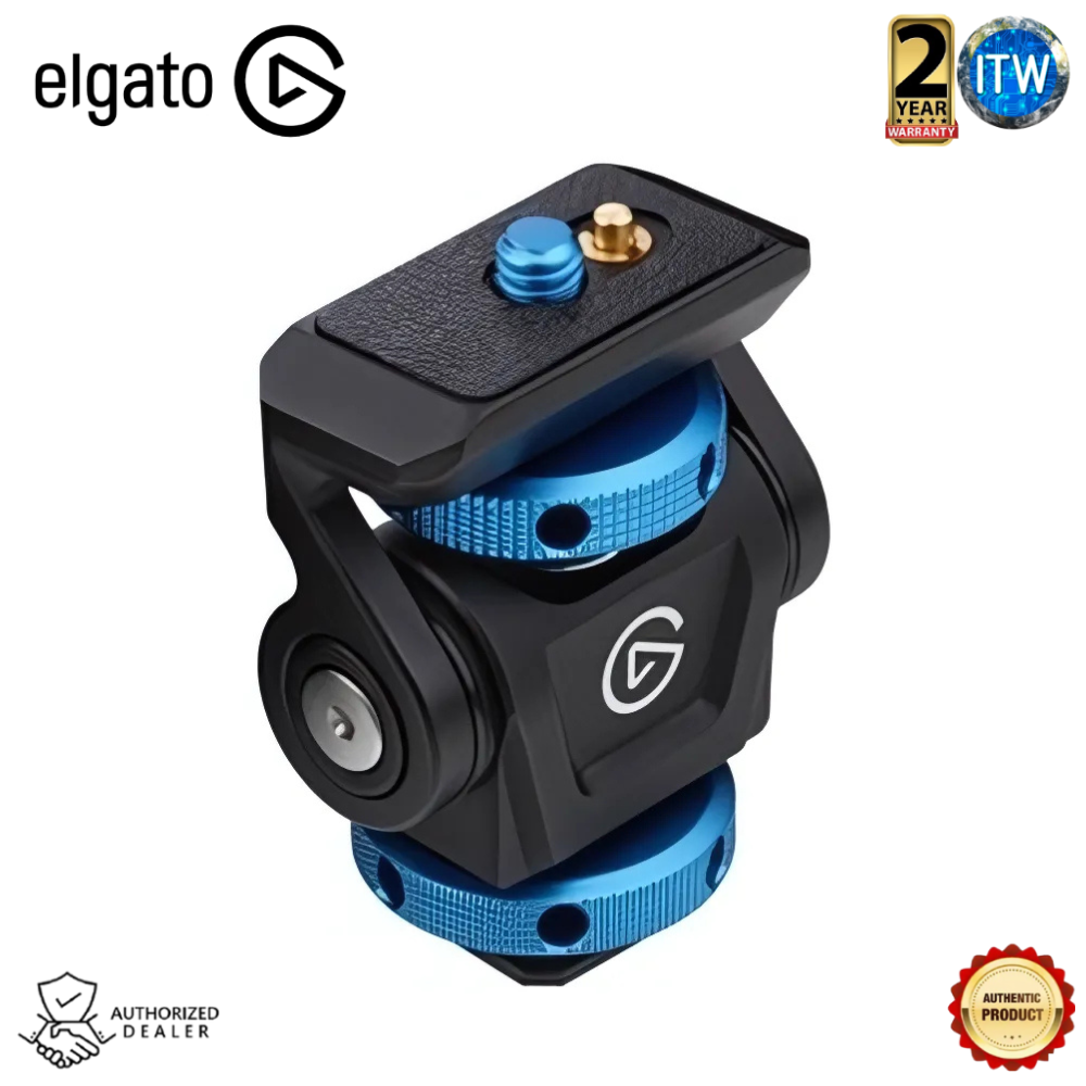 Elgato Cold Shoe Adjustable 1/4-inch Thread Mount for Light (EL-10AAR9901)