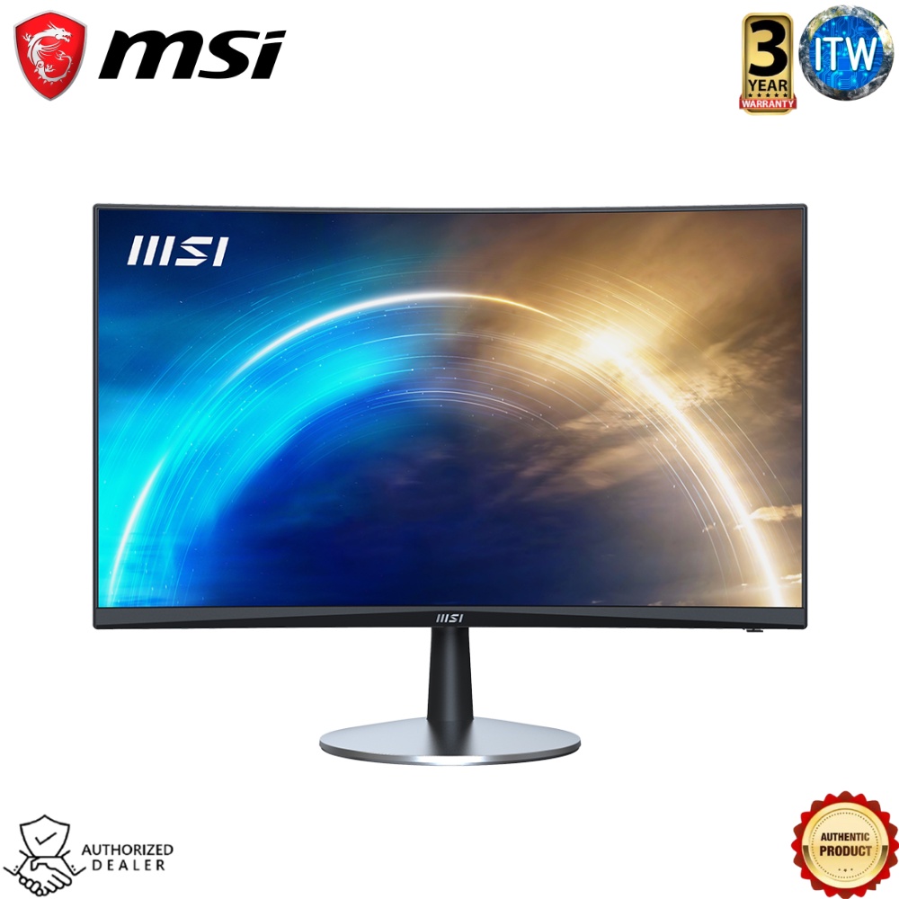 MSI Pro MP242C - 24&quot; Curved Business &amp; Productivity Monitor (MP242C)
