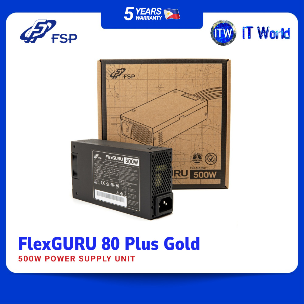 FSP FlexGURU Pro 500W 80+ Gold FLEX ATX (FSP500-50FDB) | itw