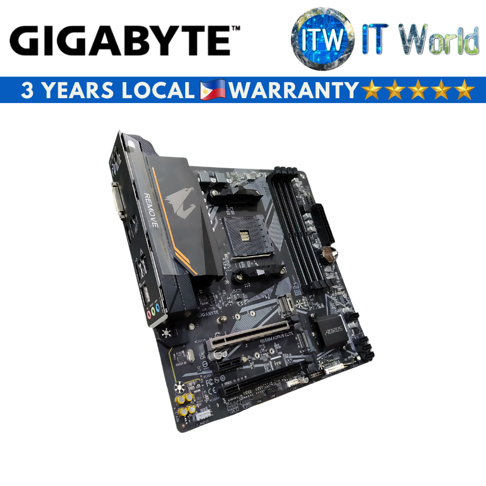 GIGABYTE B550M AORUS ELITE mATX Motherboard
