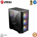 Msi Mag Forge M100R - Micro ATX Tower PC Case (Black)