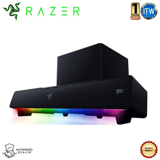 [RZ05-03920100-R3G1] Razer Leviathan V2 - PC Gaming Soundbar with Subwoofer (RZ05-03920100-R3G1)