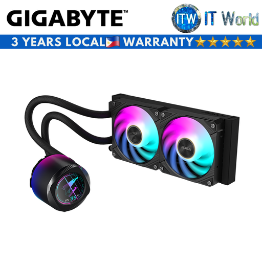 [GP-AORUS-WATERFORCE-X-II-240] Gigabyte Aorus Waterforce Liquid Cooler (X II 240)