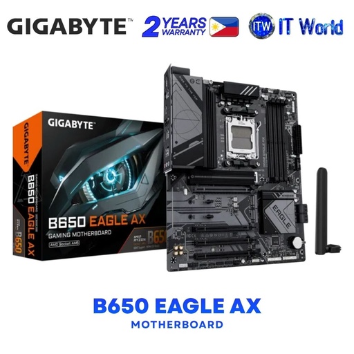 [GA-B650-EAGLE-AX] Gigabyte B650 Eagle AX ATX AM5 DDR5 Motherboard