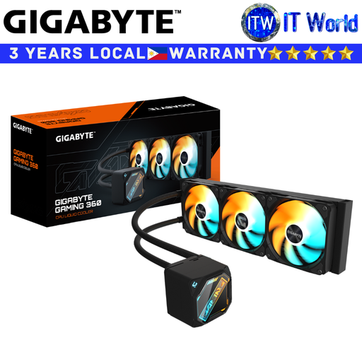 [GP-GIGABYTE-GME-360] Gigabyte CPU Cooler Fan Gaming 360 All-in-one Liquid Cooler (GP-GIGABYTE-GME-360)
