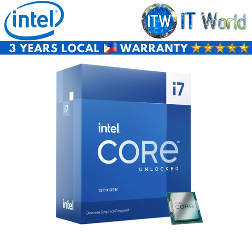 [BX8071513700F-99C6TT] Intel Core i7-13700F 30M Cache up to 5.20Ghz Desktop Processor