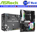 Asrock B450 Steel Legend DDR4 - AMD Promontory B450 Chipset ATX Motherboard