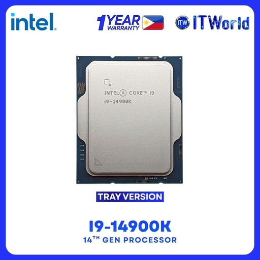 [I9-14900K-TRAY-TYPE] Intel Core i9-14900K Desktop Processor - 24-Core / 6.0GHz / LGA1700 / BX8071514900K