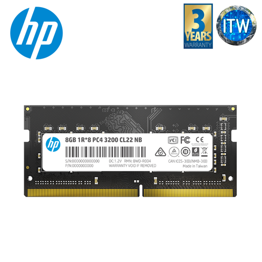 [S1 8GB] HP S1 DDR4 3200mhz SO-DIMM Memory (8GB / 16GB) (8GB)