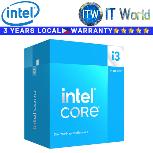 [i3-14100 BOX 3Y] Intel Core i3-14100 12M Cache, up to 4.70Ghz Desktop Processor