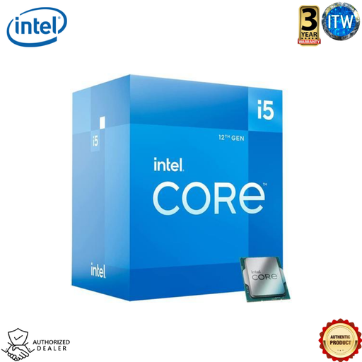 [i5-12400] Intel Core i5-12400 18MB Cache up to 4.40Ghz Desktop Processor