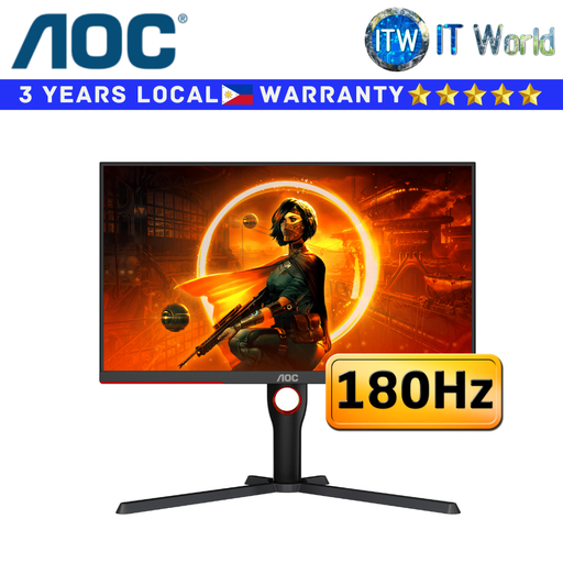 [Q27G3XMN 180Hz] Itw | AOC Gaming Monitor 27"(2560x1440) / 180Hz / VA / 1ms GtG / Q27G3XMN