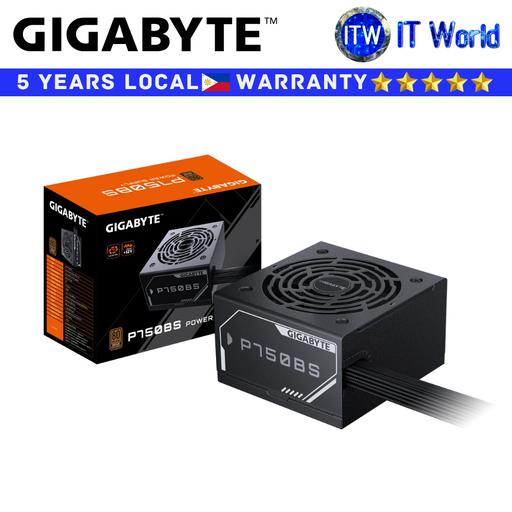[GP-P750BS] Itw | Gigabyte PSU 750W Power Supply Unit P750BS 80+ Bronze