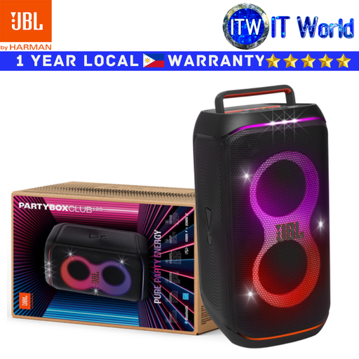 [PARTYBOX CLUB 120] JBL Harman Bluetooth Speaker PartyBox Club 120 Portable Party Speaker Black
