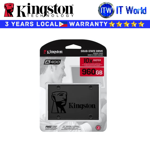 [Kingston A400 960GB (SA400S37/960G)] Kingston A400 2.5" 960GB SATA III 3D NAND Internal SSD (SA400S37/960G)