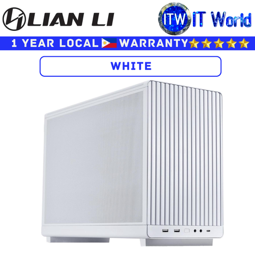 [G99.A3W.00] Lian Li Computer PC Case A3-mATX Minimalistic White (G99.A3W.00)