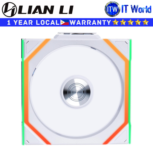 [G99.12RSL1W1W.00] Lian Li Computer PC Fan UNI FAN SL Wireless 120 Reverse Blade Single Fan White (G99.12RSL1W1W.00)
