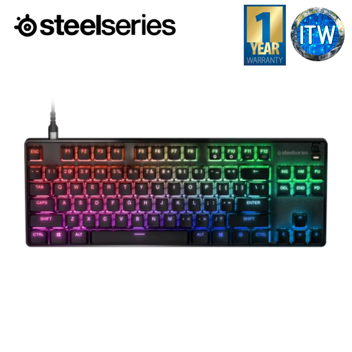 [64847] Steelseries Apex 9 TKL US - Detachable USB Type-C, Gaming Keyboard (64847)