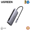 Ugreen 9-in-1 HDMI Ethernet USB C Hub (CM179-40873)