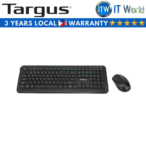 [AKM610AP-53 BLACK] Targus AKM610AP Wireless Mouse and Keyboard Combo (AKM610AP-53)