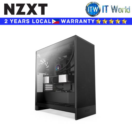 [CM-H72FB-01] NZXT Computer PC Case H7 Flow Mid-Tower ATX Airflow Case Black (CM-H72FB-01)