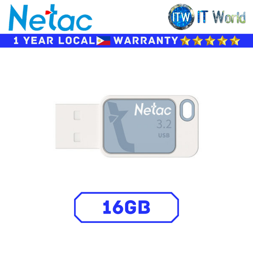 [UA31 16GB SKYBLUE] Netac USB Flash Drive UA31 Sky Blue 16GB USB 2.0