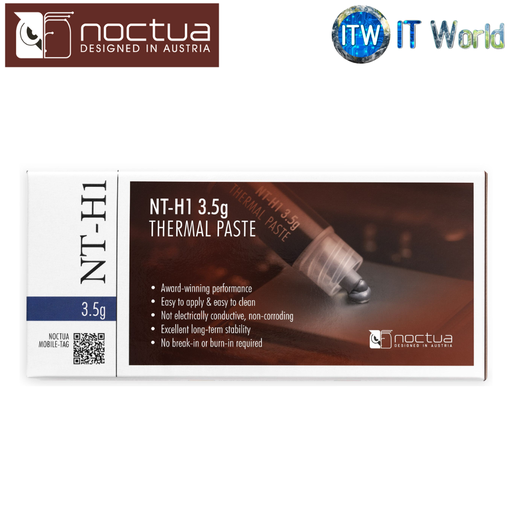 [Noctua NT-H1] Noctua Thermal Paste NT-H1 3.5G Renowned Premium-grade (NT-H1 3.5g)