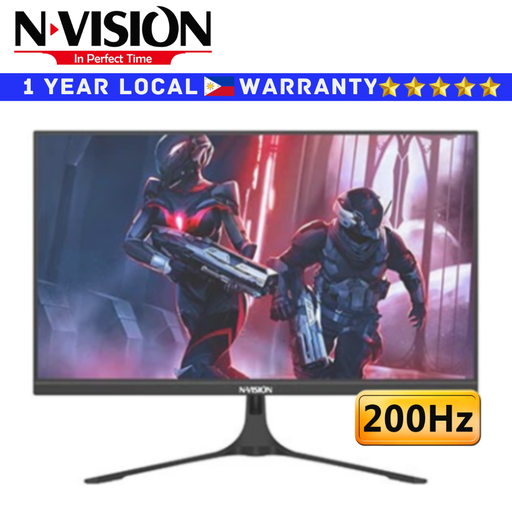[EG24S1 PRO] Nvision Gaming Monitor EG24S1 Pro 23.8" (1920 x 1080 FHD) / 200Hz / IPS / 1ms GTG