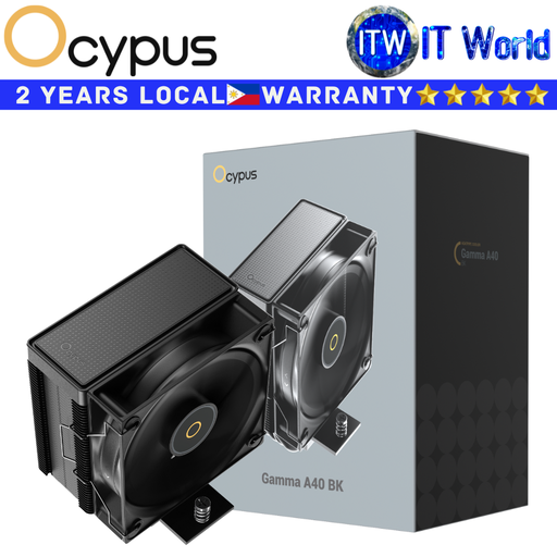 [Gamma-A40-BK1NNWN00X-GL] Ocypus CPU Cooler Fan Gamma A40 BK Hydraulic Bearing PWM Fan Black (Gamma-A40-BK1NNWN00X-GL)